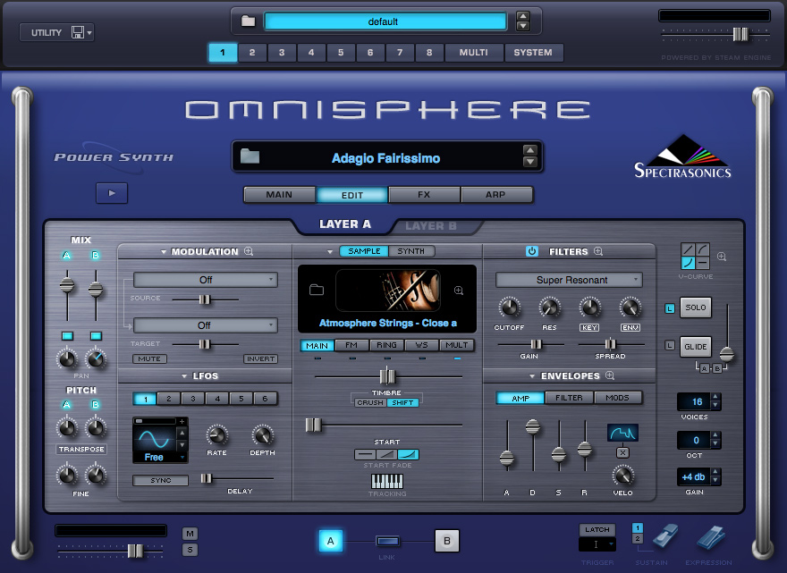 Omnisphere 2 insert omnisphere bar